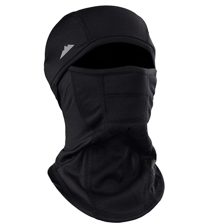 Passamontagna - Maschera invernale per il viso - Abbigliamento per il freddo per l'equitazione in moto Nero (Unisex)