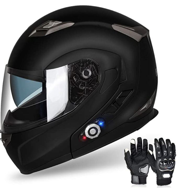 Motorrad-Bluetooth-Helm BM2-S Flip Up Modularer Bluetooth-Motorrad-Helm Stimme