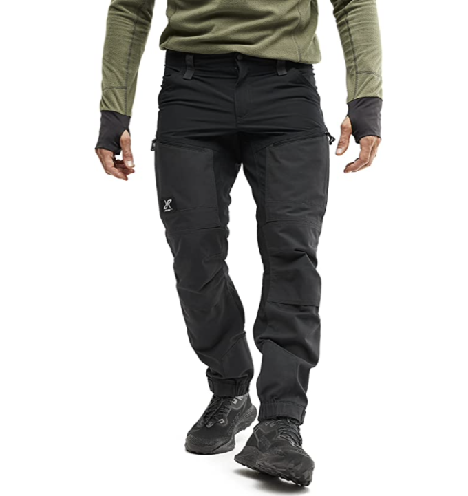 RevolutionRace Uomo GP Pro Pants, pantaloni resistenti e ventilati per tutte le attività all'aperto