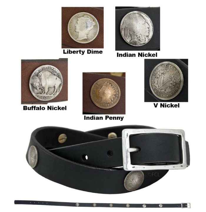 FCL Coin Concho Belt