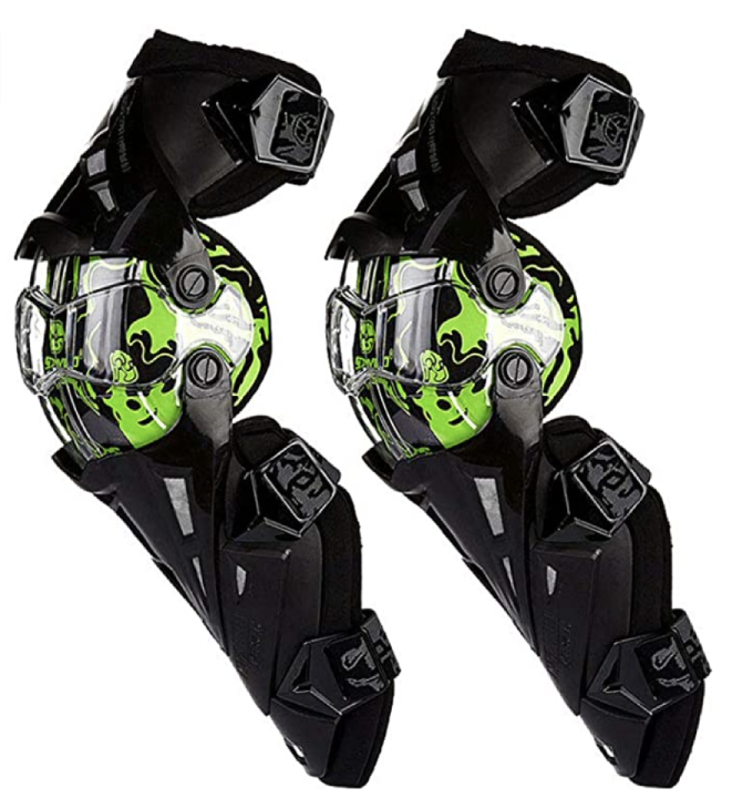Bionic Designed Hard Collision Avoidance Windproof Armor Rotatable Knee Guards (+3 colori)