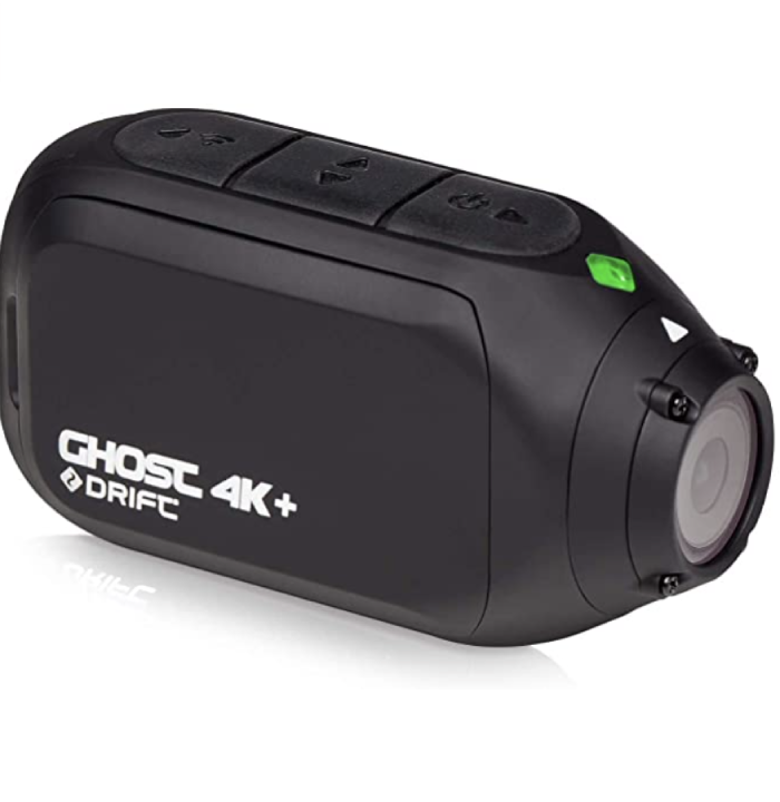 Caméra d'action moto Drift Ghost 4K+ avec microphone externe - Mode DVR - Mode clone