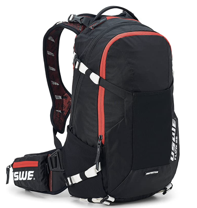 Backpack with Back Protector, for Bike, Mountainbike, MTB and E-MTB