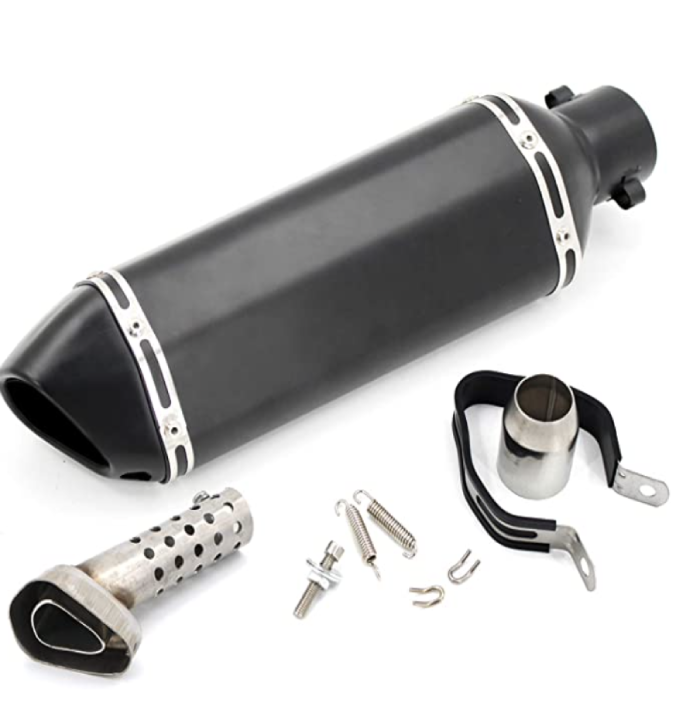 MGOD 1.5-2Imported Motorcycle Exhaust Pipe Carbon Fiber Muffler Is Generally Used for Diameter 38-51mm
