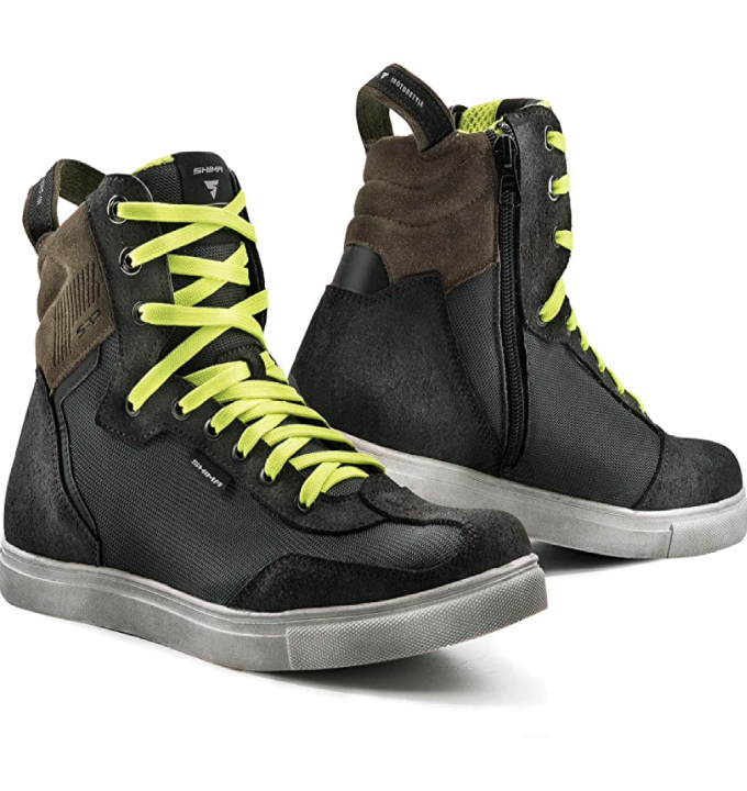 SHIMA Rebel Vented, Motorcycle Shoes | Breathable, Reinforced Street Riding Shoes