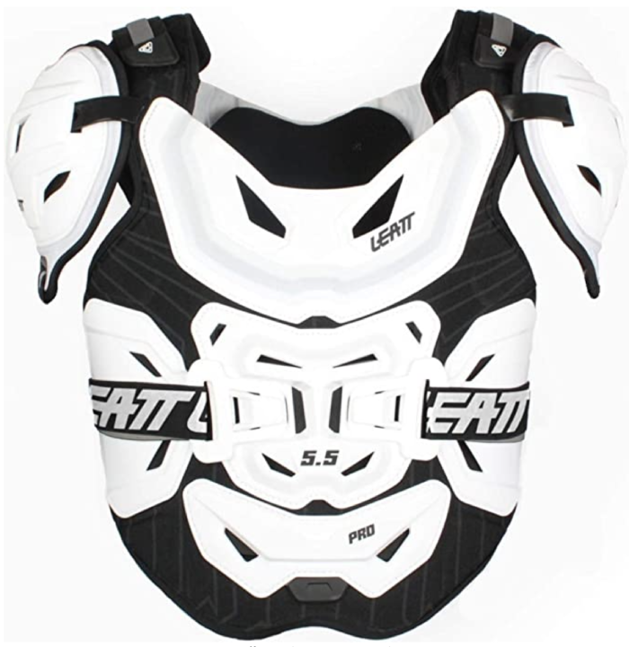 Leatt 5.5 Pro Chest Protector-White-Adult