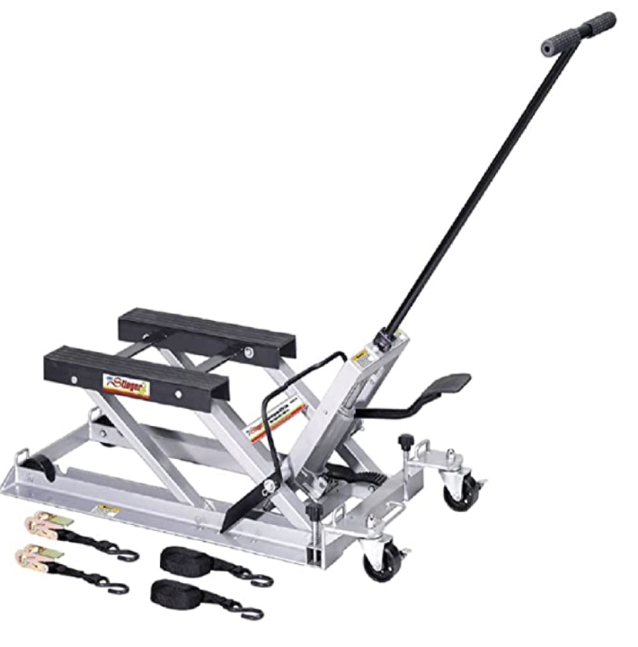 OTC 1545 Ultra Low Profile Motorcycle and ATV Lift with 1,500 lb. Capacity