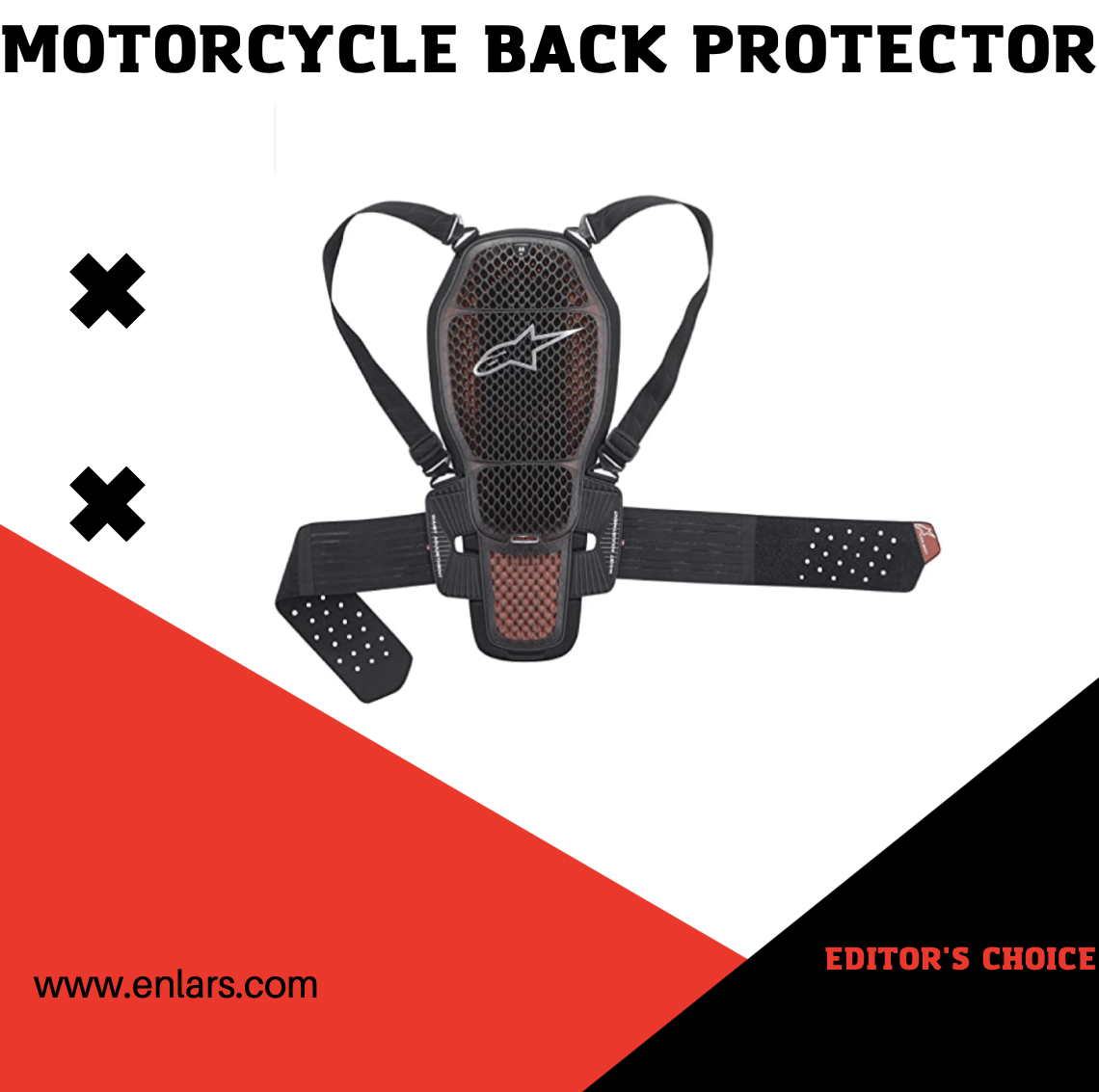 Protecteur dorsal pour motocyclette