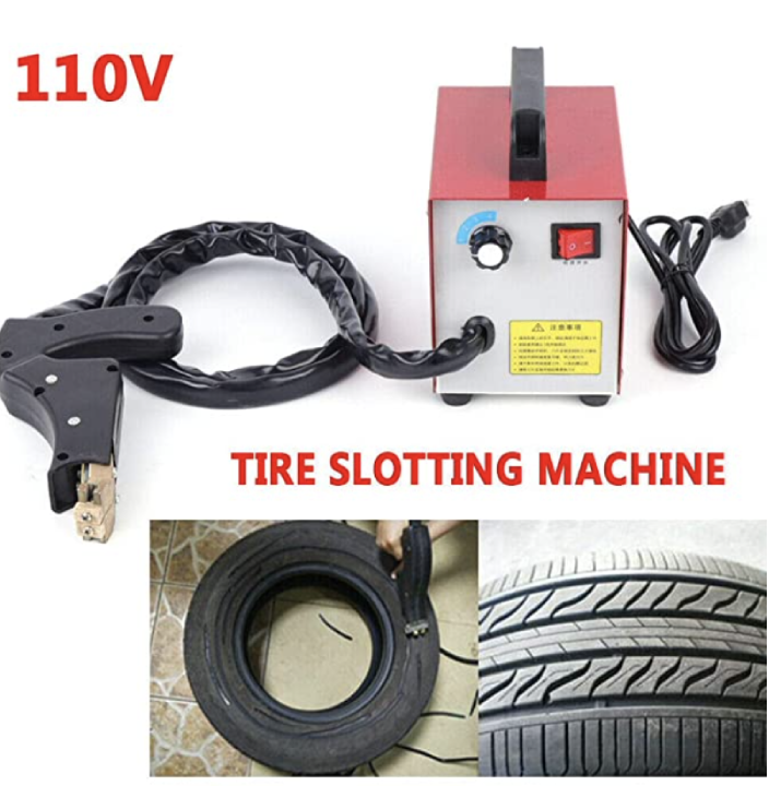 LiFuJunDong 110V Truck Tire Groover Grooving Iron per Race Car_Truck_Motorcycle_Karting, ATV