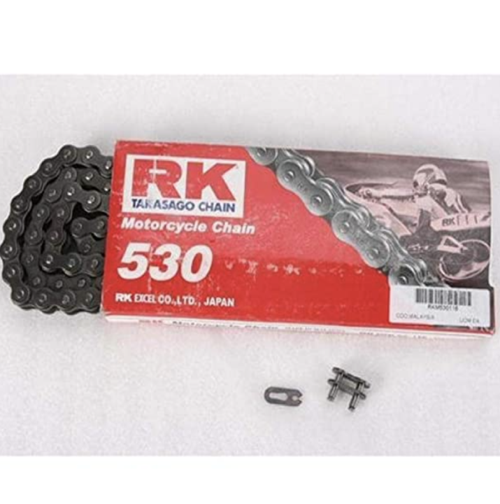 RK 530 DR Chaîne à usage intensif 100ft, Application de la chaîne dans la rue, Type de chaîne 530