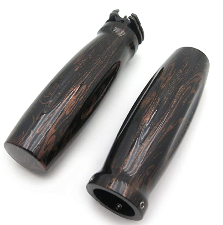 Brown Cloud Dragon 1 25mm Hand Grips for Softail Sporster
