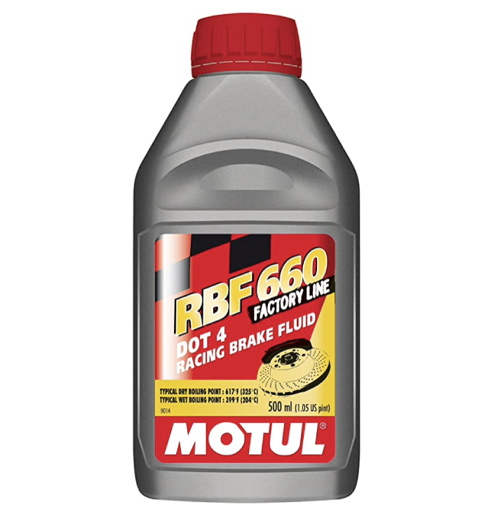 Motul RBF 660 - Racing DOT 4 Brake Fluid 500ml (Pack of 6)