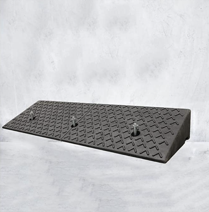 WHFY Rubber Threshold Door Step Ramp, Kerb Ramps for Driveways for Cars, Curb Ramp Rubber, Door Ramps for Steps, Motorbike