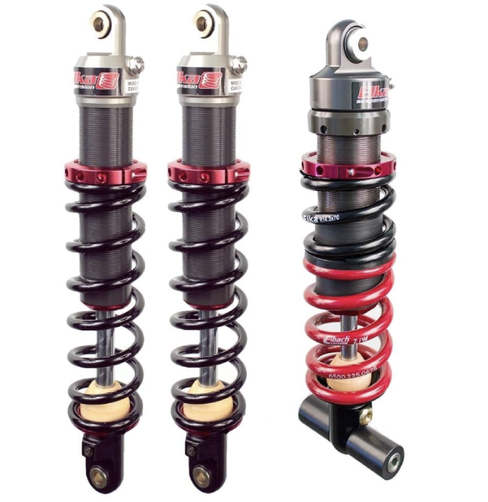 ELKA Suspension Stage 2 Front & Rear Shocks - Compatible with Can-Am Spyder RS 2008-2012