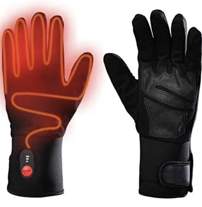 Heated Glove Electric Heated Gloves Heating Gloves Heated Gloves with 3 Levels Temperature Control
